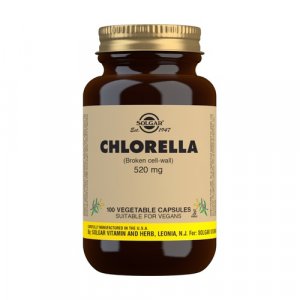 Solgar Clorela 520 mg 100 cápsulas