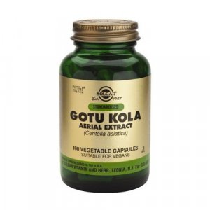 Solgar Gotu Kola (Centelha Asiática) 100 cápsulas