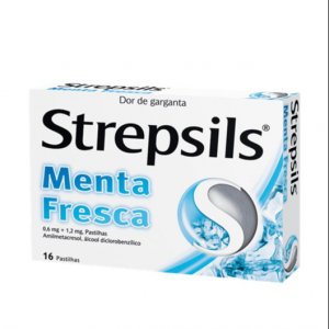 Strepsils Menta Fresca 12/06 mg x 16 pastilhas