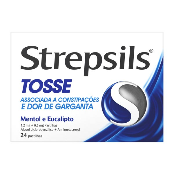 Strepsils Tosse 12/06 mg x 24 pastilhas