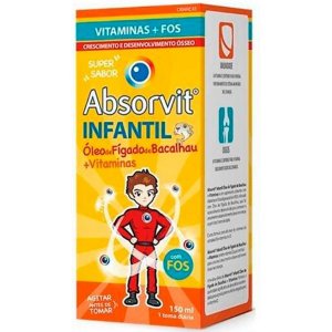 Absorvit Infantil Óleo de Fígado de Bacalhau + Vitaminas 150mL