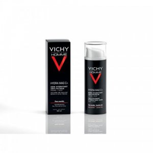 Vichy Homme Hydra Mag C + Tratamento Hidratante Antifadiga Rosto e Olhos