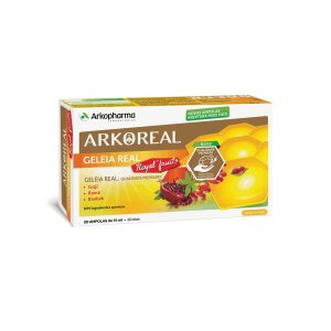 Arkoreal Geleia Real Royal Fruits 20 Ampolas
