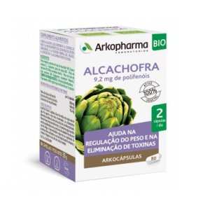 ArkoCápsulas Alcachofra Bio 80 Cápsulas