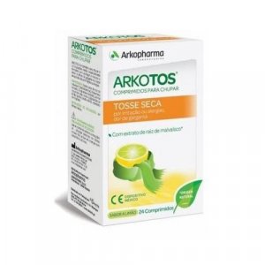 Arkotoss Tosse Seca Limão 24 Comprimidos
