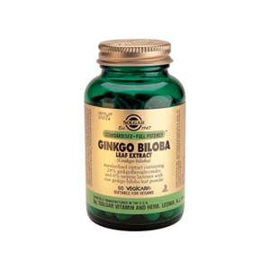 Solgar Ginkgo Biloba 90 mg 60 cápsulas
