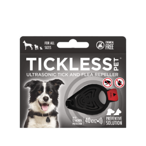Tickless Pet Repel Ultrassom Preto