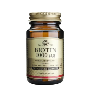 Solgar Biotina 1000mcg 50 cápsulas