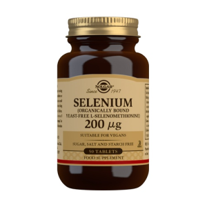 Solgar Selénio 200 µg 50 comprimidos