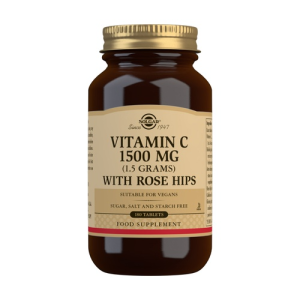 Solgar Vitamina C 1500 mg com Frutos de Roseira Brava
