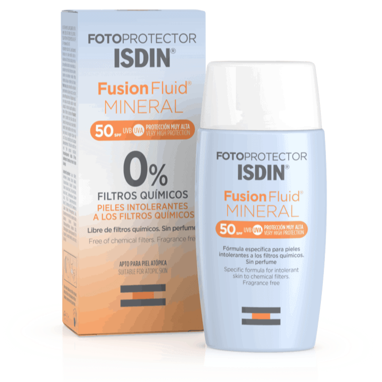 Isdin Fotoprotector Fusion Fluid Mineral SPF50+ 50mL