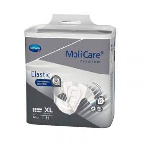 MoliCare Premium Elastic Fraldas 10 gotas Tamanho XL x14