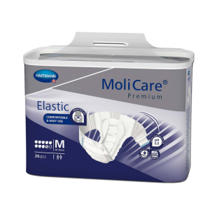 MoliCare Premium Elastic Fraldas 9 Gotas Tamanho M x26