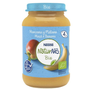 Nestlé Naturnes Bio Boião Maçã, Banana 190g
