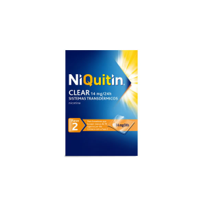 Niquitin Clear 14 mg/24h 14 Sistemas Transdérmicos