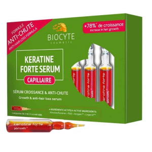 Biocyte Keratine Forte Sérum 5 Ampolasx9mL