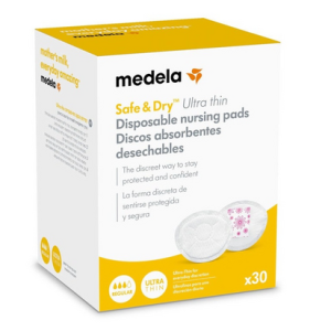 Medela Safe&Dry Protetores de Seio Descartáveis 30 unidades