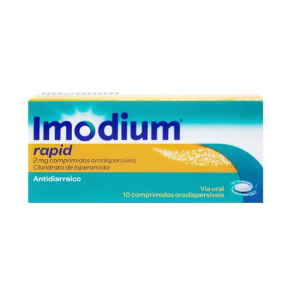Imodium Rapid 10 Comprimidos Orodispersiveis