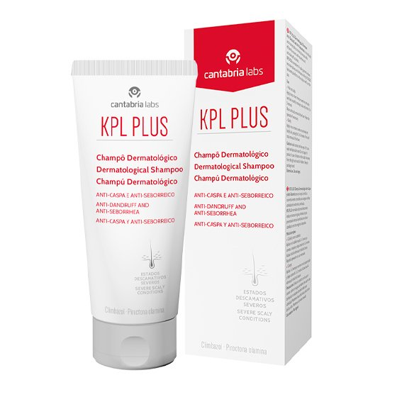 KPL Plus Champô Dermatológico Anticaspa/Antiseborreico 200mL
