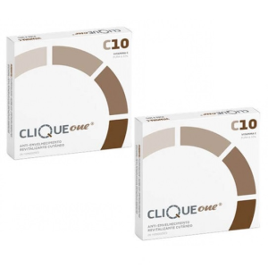 Clique One C10 Duo Ampolas Monodose Envelhecimento Cutâneo 2x28x5mL