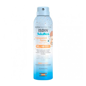Isdin Fotoprotector Pediatrico Spray Transparente Wet Skin SPF50+ 250mL