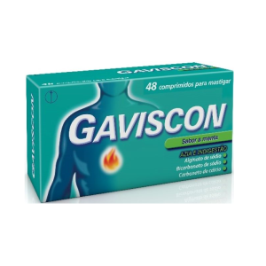 Gaviscon 48 Comprimidos Mastigaveis