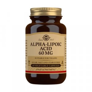 Solgar Ácido Alfa-Lipóico 60 mg 30 cápsulas