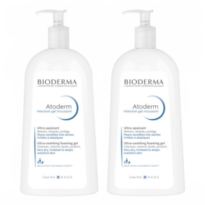Bioderma Atoderm Duo Intensive Gel moussant 2x500 ml com Preço especial