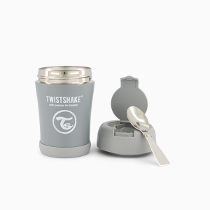 Twistshake Termos para Alimentos 350mL Cinzento