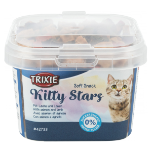 Trixie Snacks Kitty Stars Salmão e Cordeiro 140g