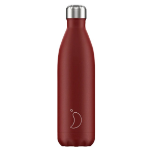 Chilly's Bottle Red Matte Edition 750mL