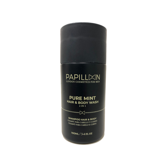 Papillon Champô Pure Mint Cabelo e Barba 100mL