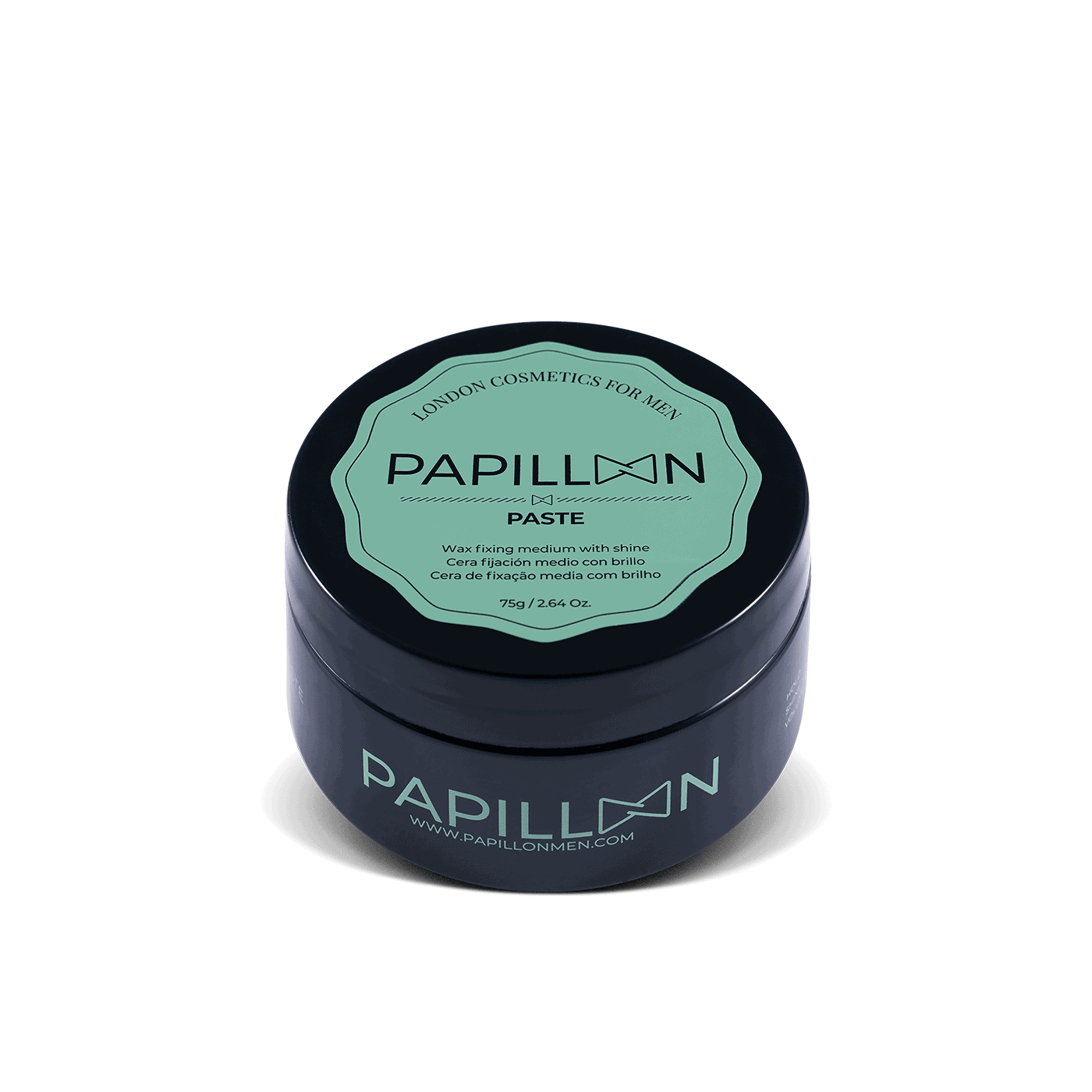 Papillon Paste Cera Fixação Média com Pouco Brilho 75g