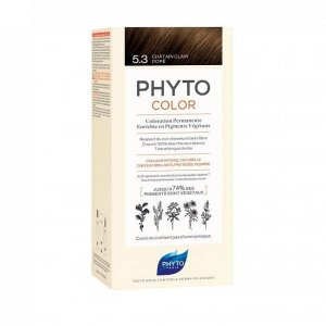 Phyto Phytocolor Coloração 5.3 Castanho Claro Dourado