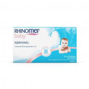Rhinomer Baby Narhinel Soro Fisiológico Monodoses X20