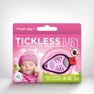 Tickless Baby Repel Ultrassom Rosa