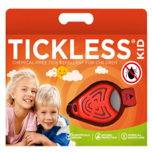 Tickless Kid Repel Ultrassom Laranja