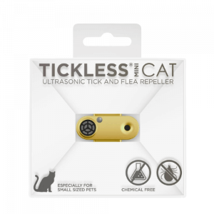 Tickless Mini Cat Repel Ultrassom Dourado