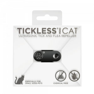 Tickless Mini Cat Repel Ultrassom Preto
