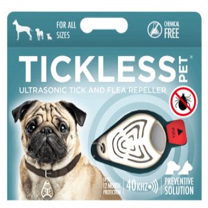 Tickless Pet Repel Ultrassom Bege