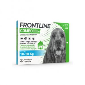 Frontline Combo Cão Pipeta 10-20kg 3x1,34mL