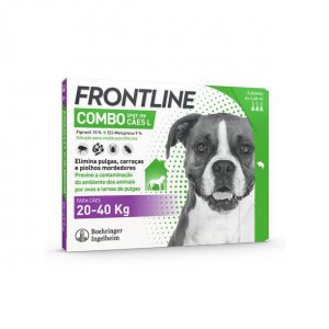 Frontline Combo Cão Pipeta 20-40kg 3x2,68mL