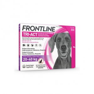 Frontline Tri-Act Cão Pipeta 20-40kg 4mLx3 