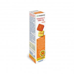 Arkopharma Vitamina C + Zinco 20 Laranja Comprimidos Efervescentes