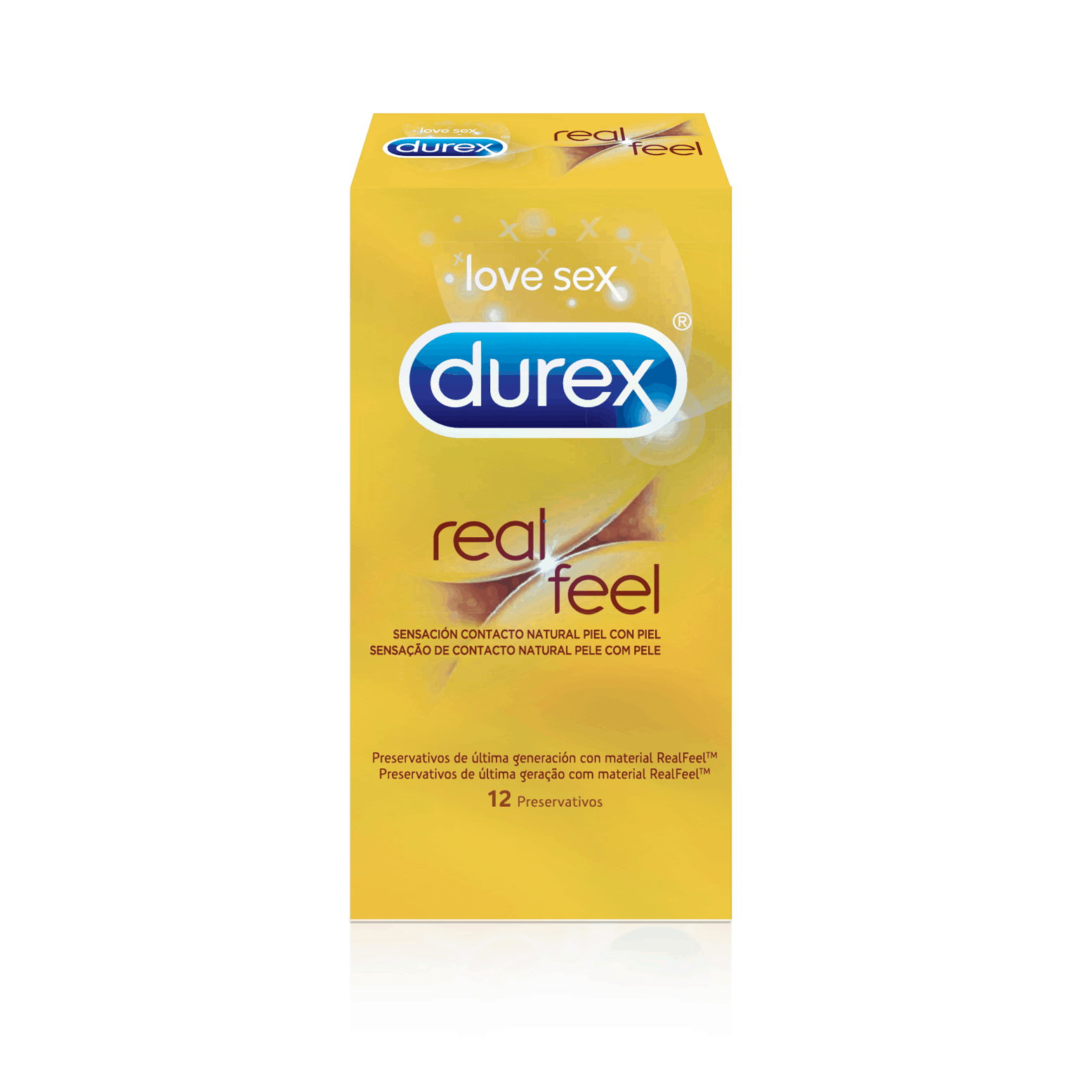 Durex Real Feel Preservativos x12