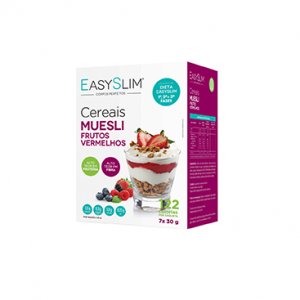 Easyslim Cereais Muesli Frutos Vermelhos 7x30g