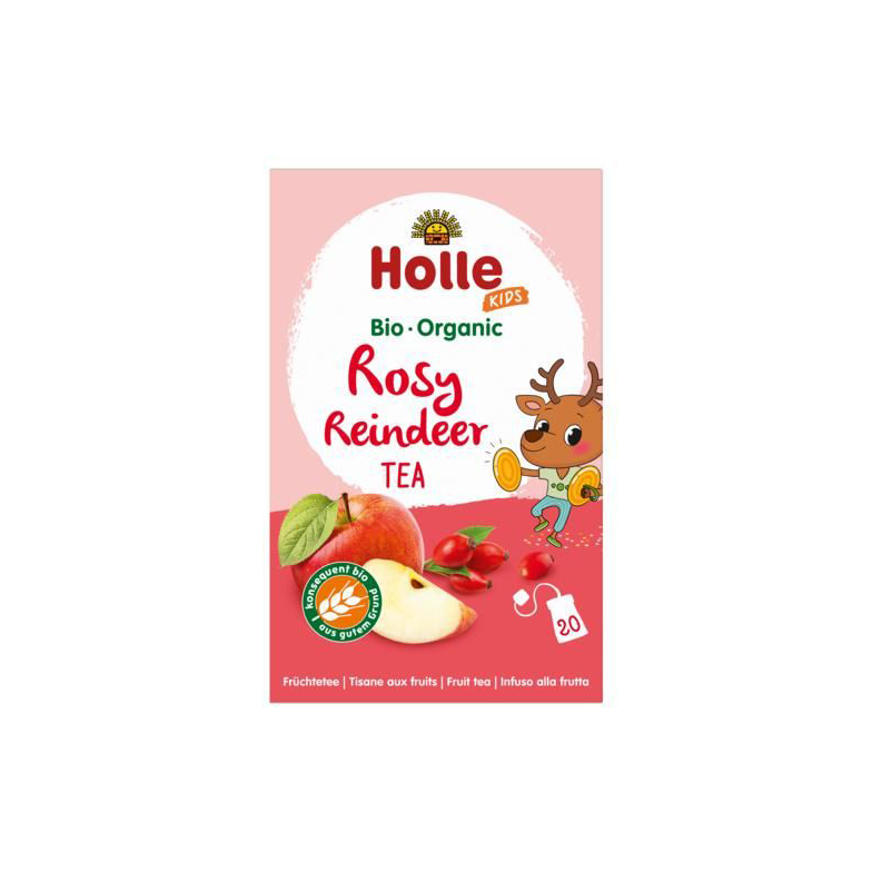 Holle Bio Infusão Kids Rosy Reindeer 20 Saquetas