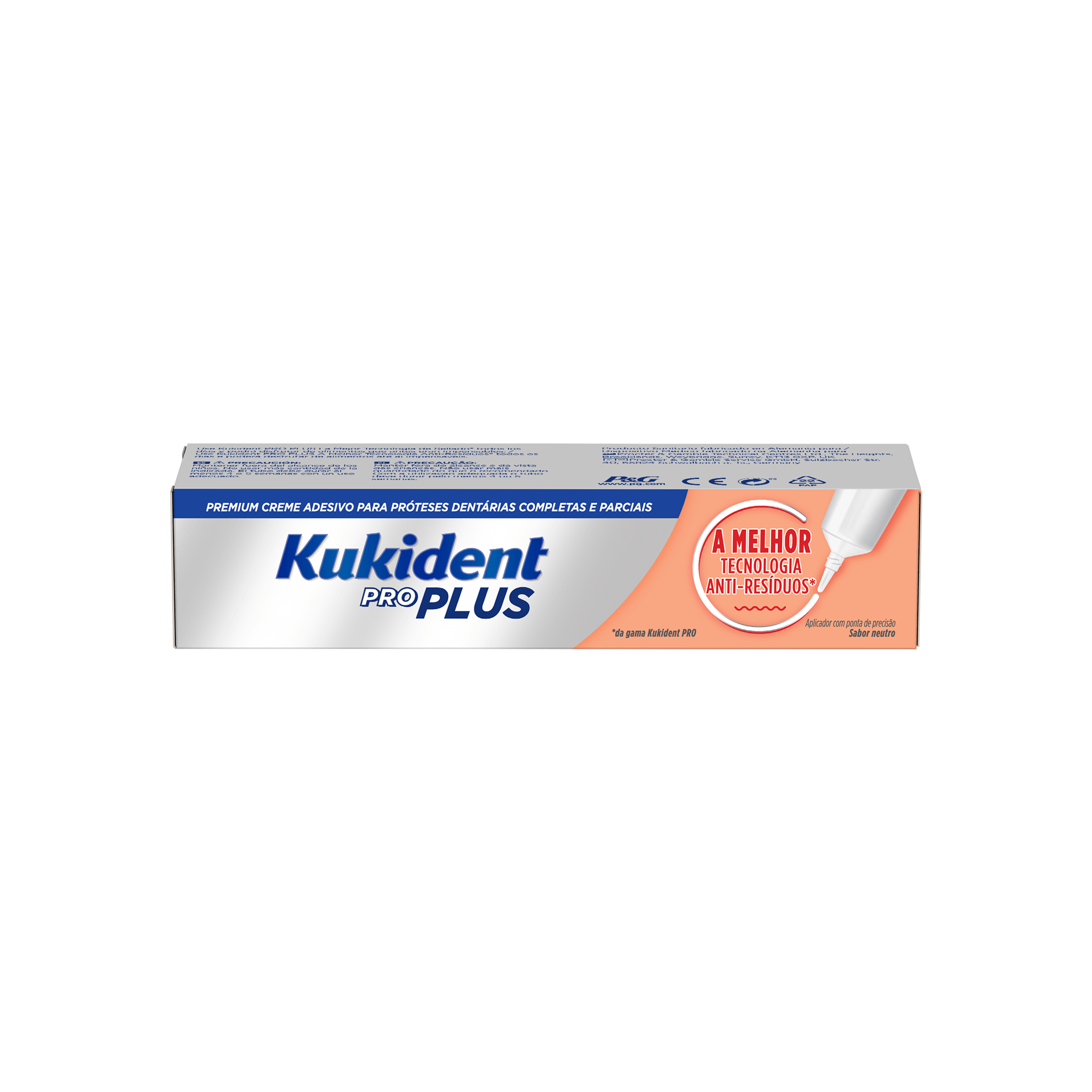 Kukident Pro Anti-Resíduos Creme para Próteses Dentárias 40g 