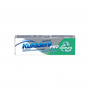 Kukident Pro Complete Creme Neutro para Próteses Dentárias 47g