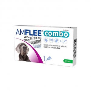 Amflee Combo Cão Pipeta x1 +40kg 